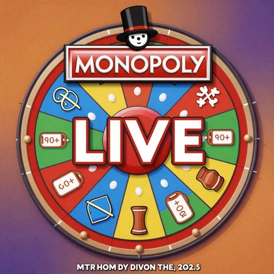 Monopoly Live Slot Poster von Evolution Gaming im CasinoLab