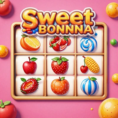 Sweet Bonanza Slot Poster von Pragmatic Play im CasinoLab