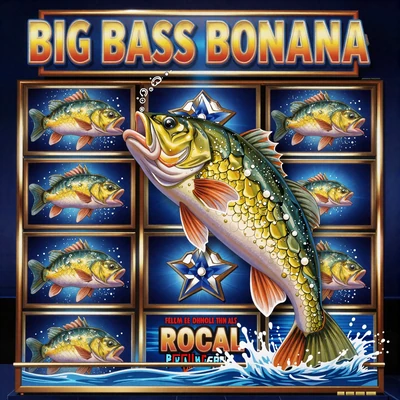 Big Bass Bonanza Slot Poster von Pragmatic Play im CasinoLab
