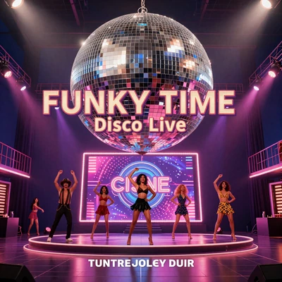 Funky Time Slot Poster von Evolution Gaming im CasinoLab